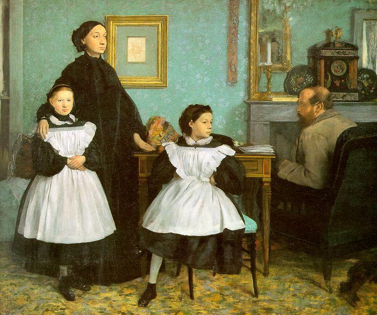 Edgar Degas The Bellelli Family oil painting image